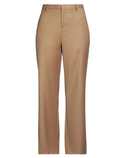 Briglia 1949 Woman Pants Camel Size 10 Virgin Wool, Cashmere In Sand