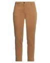 Briglia 1949 Woman Pants Camel Size 6 Cotton, Elastane