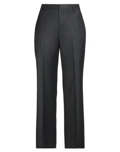 BRIGLIA 1949 BRIGLIA 1949 WOMAN PANTS CHARCOAL SIZE 10 VIRGIN WOOL, CASHMERE