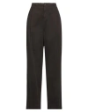Briglia 1949 Woman Pants Black Size 8 Virgin Wool In Brown