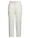 Briglia 1949 Woman Pants Cream Size 10 Viscose, Elastane