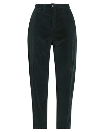 Briglia 1949 Woman Pants Dark Green Size 10 Cotton, Elastane