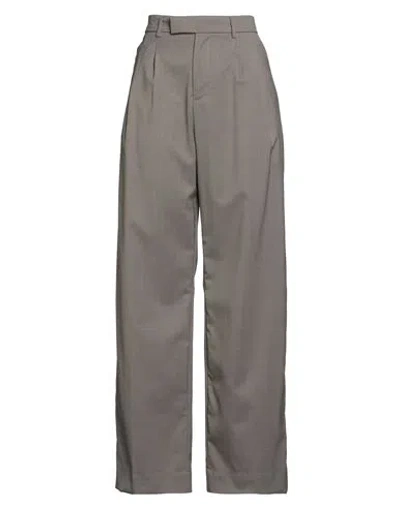 Briglia 1949 Woman Pants Grey Size 10 Virgin Wool, Polyester, Elastane