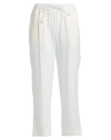 Briglia 1949 Woman Pants Ivory Size 4 Tencel In White