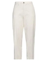 Briglia 1949 Woman Pants Cream Size 4 Virgin Wool In White