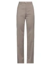 Briglia 1949 Woman Pants Khaki Size 8 Virgin Wool, Polyester, Elastane