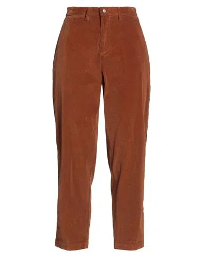 Briglia 1949 Woman Pants Light Brown Size 6 Cotton, Elastane In Sand