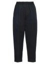 Briglia 1949 Woman Pants Midnight Blue Size 8 Cotton, Linen In Blue