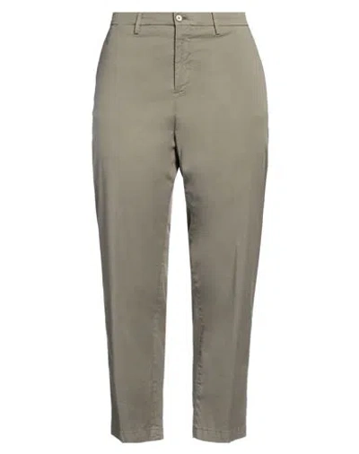 Briglia 1949 Woman Pants Military Green Size 12 Cotton, Elastane