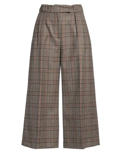 Briglia 1949 Woman Pants Sand Size 6 Wool In Brown