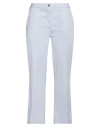 Briglia 1949 Woman Pants Sky Blue Size 8 Cotton, Elastane