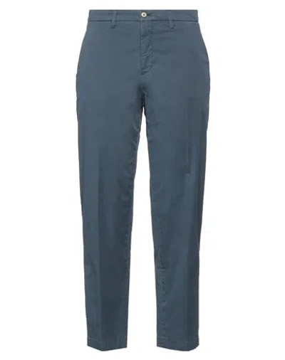 Briglia 1949 Woman Pants Slate Blue Size 10 Cotton, Elastane