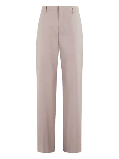 Briglia 1949 Wool-blend Trousers In Neutrals