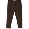 Briglia 1949 Portobellos Pleated-front Trousers In Green