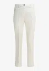 Briglia 1949 Wool Tailored Pants In Nude