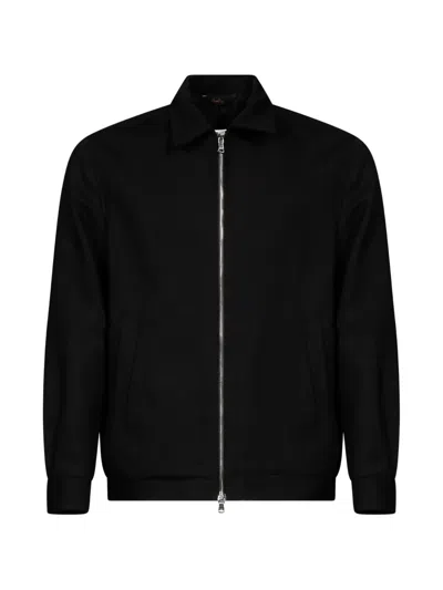 Briglia 1949 Zip-up Collared Jacket In Black