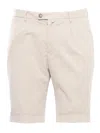 Briglia Beige Bermuda Shorts In Beige