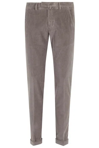 Briglia Bisquit 1000r Tencel Velvet Straight-leg Pants In Multi