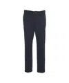 Briglia Classic Black Chino Pants With Tailored Fit And Functional Pockets In Black