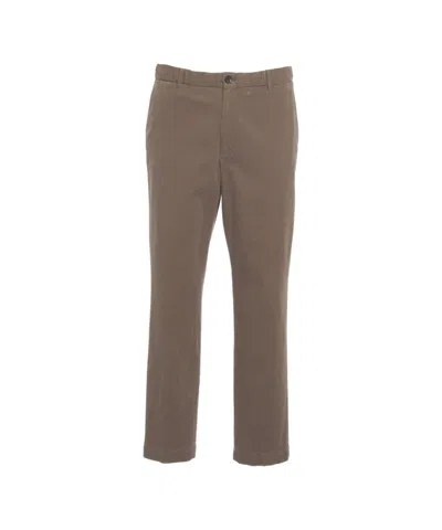 Briglia Classic Brown Chinos With Timeless Design And Practical Pockets