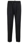 Briglia Elastic Waist Wool Pants – Reda Active In Black