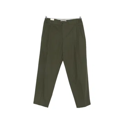 Briglia Manhattans Pleated Trousers In Green