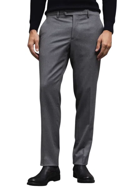 Briglia Mid-rise Gray Wool Trousers