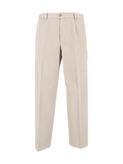 Briglia Mid-rise Straight-leg Formal Pants In Neutral