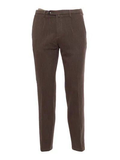 Briglia Pantaloni In Brown