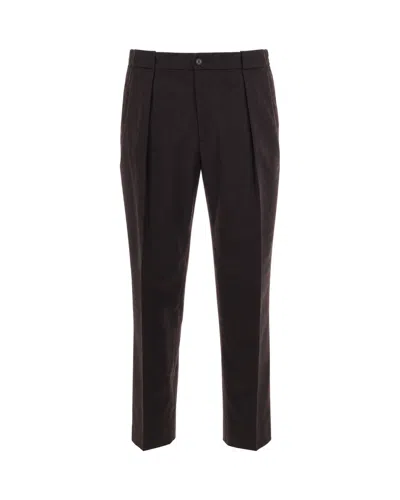 Briglia Pantalone Portobello Brown In Animal Print