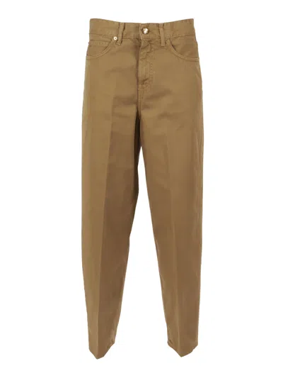 Briglia Pantaloni In Brown