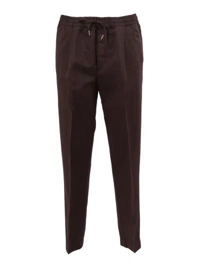 Briglia Pantaloni Color Moro In Brown
