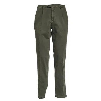 Briglia Pleated-front Trousers In Green