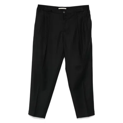 Briglia Pleated-pocket Trousers In Black
