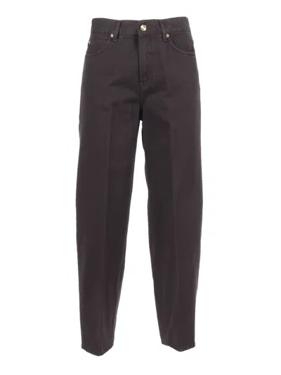 Briglia Pantaloni In Brown
