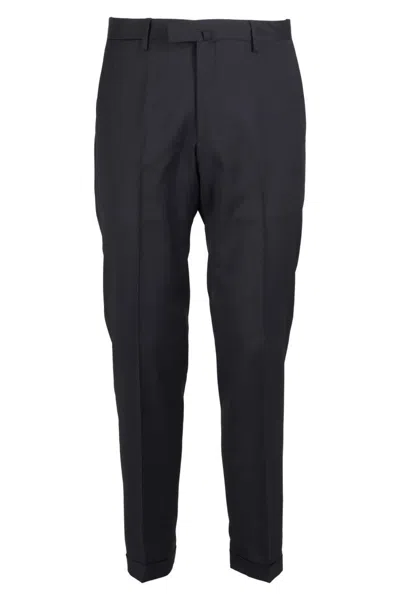 Briglia Reda Active Tailored Slim Fit Casual Pants In Black