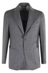 Briglia Reda Active Wool Jacket In Gray