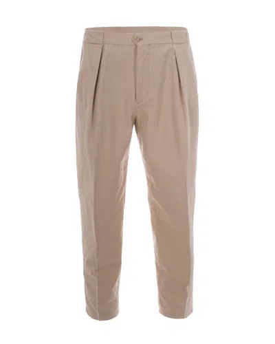 Briglia Sand Portobello D Chino Pants In Neutral