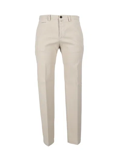 Briglia Slim-fit Tailored Trousers In Neutral