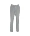 Briglia Soft Grey Corduroy Trousers With Timeless Elegance In Gray