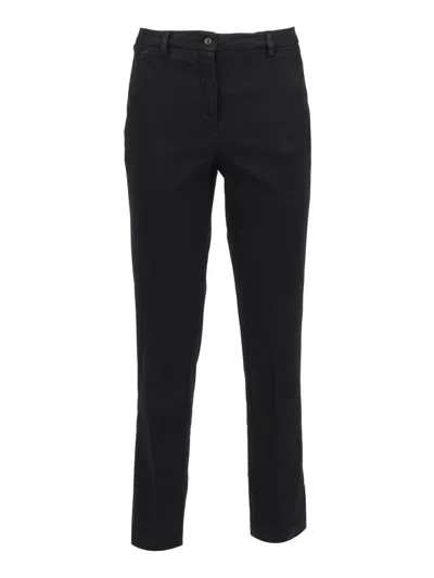 Briglia Straight-leg Tailored Pants With Design In Black