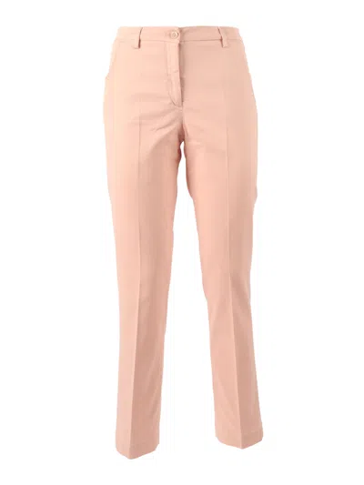 Briglia Straight Leg Tailored Straight-leg Pants In Pink