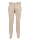 Briglia Straight-leg Trousers With Tailored Silhouette In Neutral