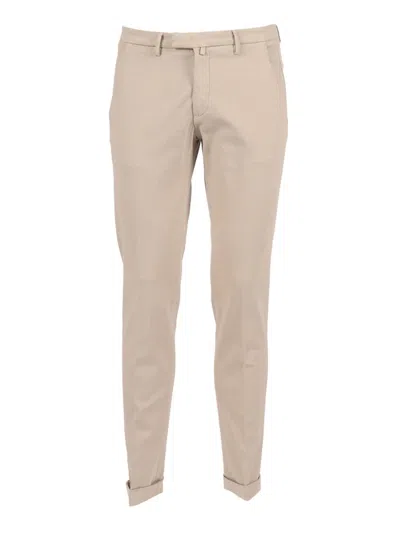 Briglia Straight-leg Trousers With Tailored Silhouette In Neutral