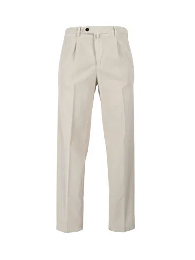 Briglia Straight-leg Refined Fit Trousers In Neutral