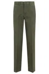 Briglia Tailored Slim Fit Pants In Soft Modal Blend In Multi