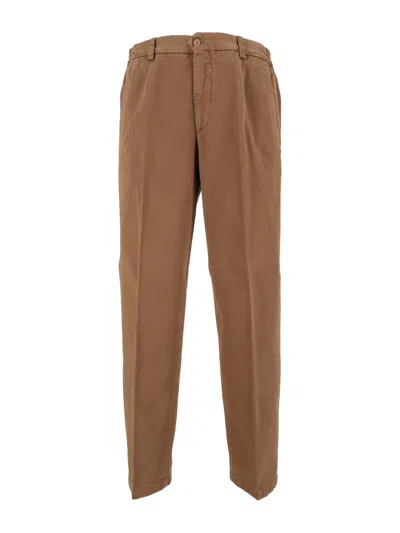 Briglia Trousers In Brown
