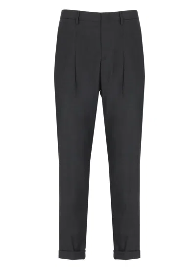 Briglia Virgin Wool Pants In Black