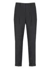 Briglia Virgin Wool Pants In Black