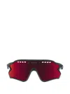 Briko Daintree Shield-frame Sunglasses In Red